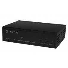 POE Ethernet коммутатор TANTOS TSn-4P5S
